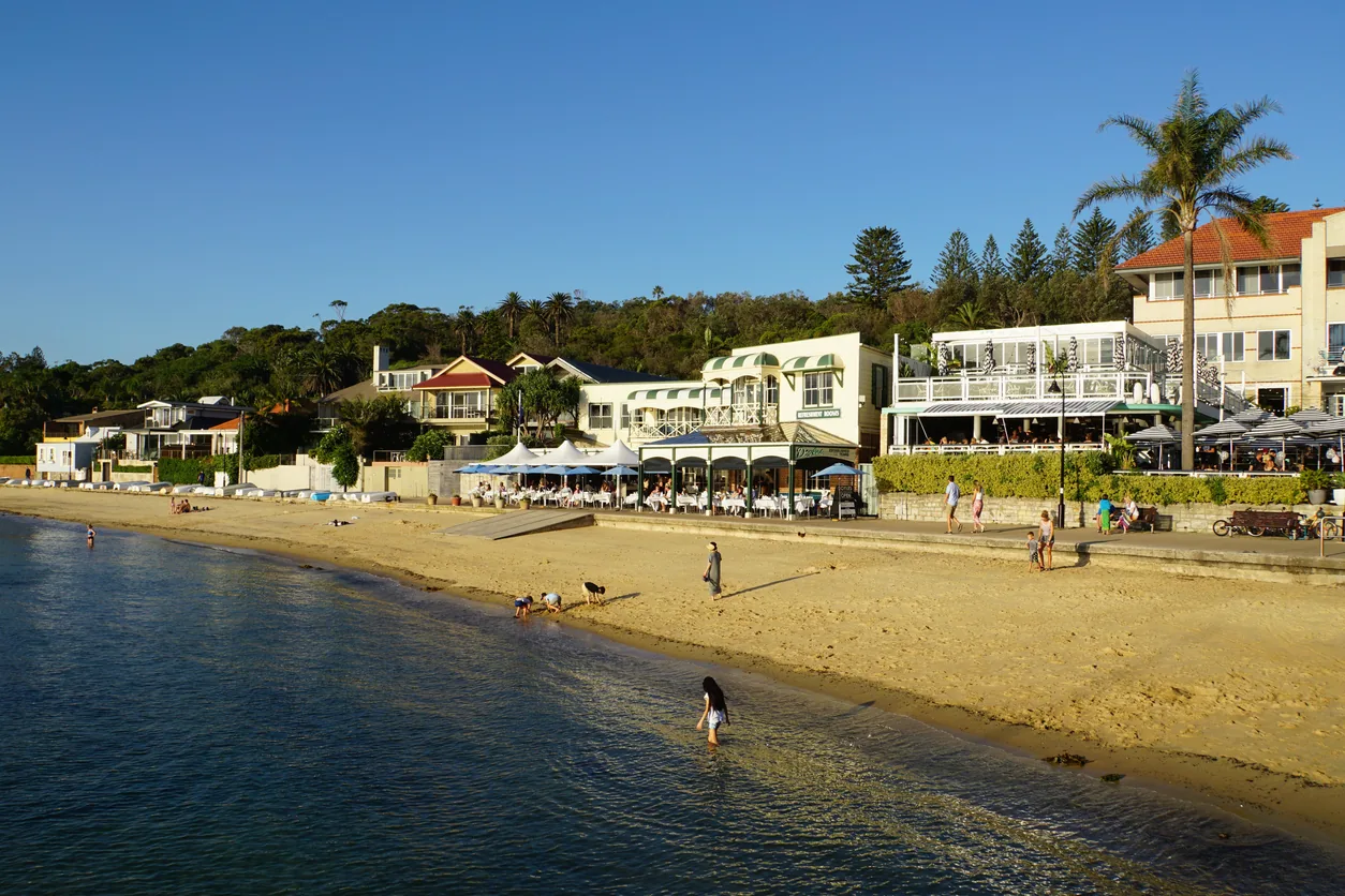 Doyles seafood restaurant on the beachfront at Watsons Bay