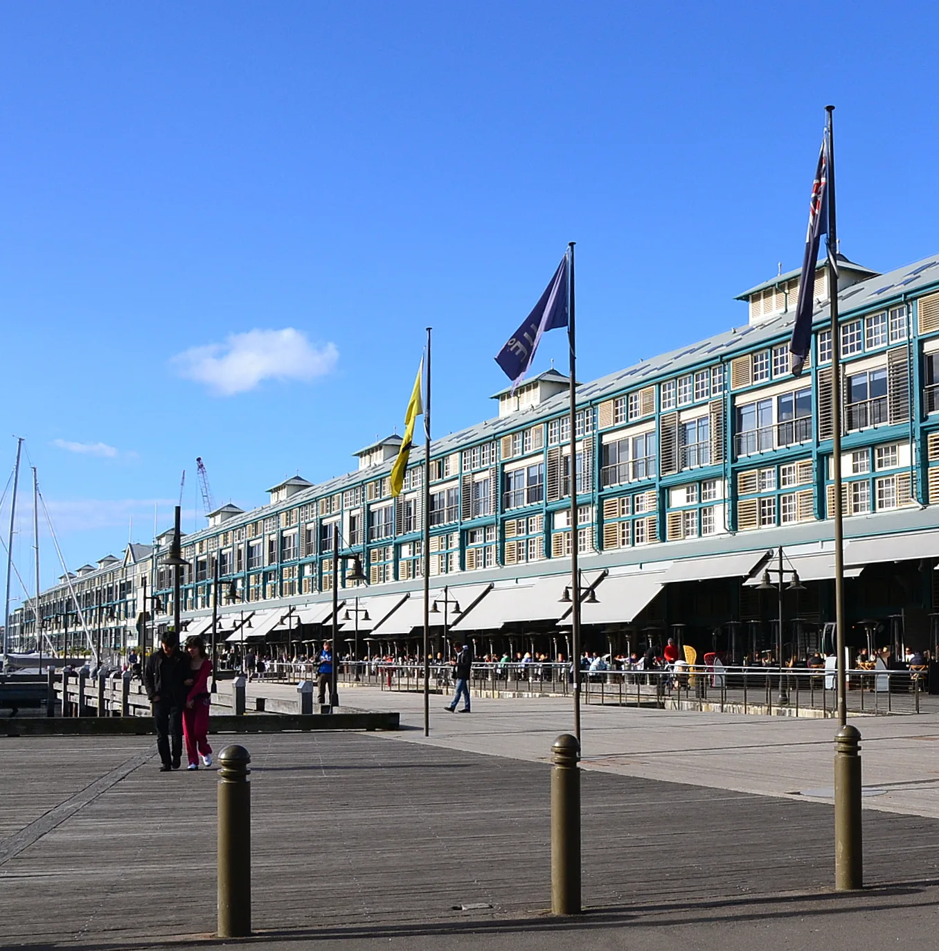 Woolloomooloo Finger Wharf — home of Ottos'