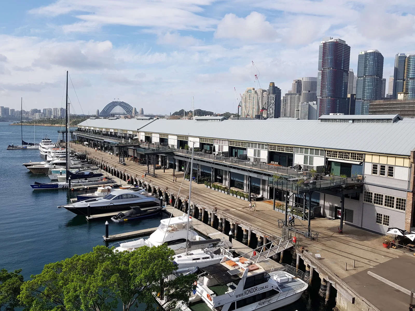 Jones Bay Wharf, Pyrmont — home of Sala restaurant