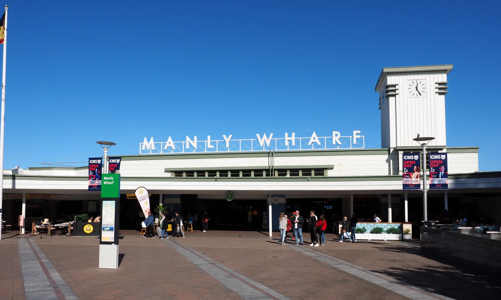 Manly Wharf — home of the Manly Wharf Hotel