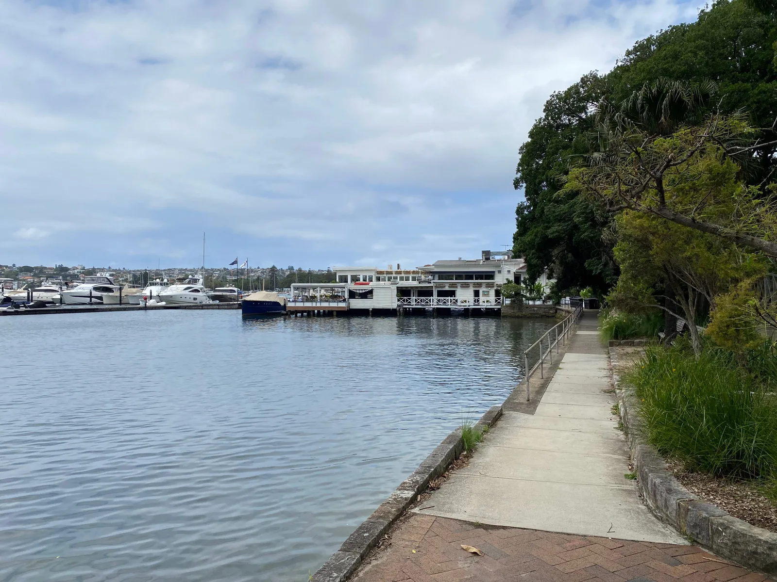 Rose Bay Marina — home of The Boathouse