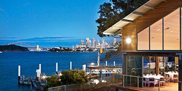 Beautiful Sydney Harbour wedding destinations reached by water taxi